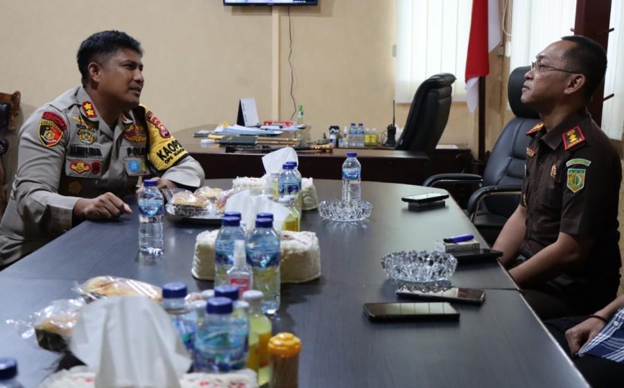 Sinergi Polri, Kapolres Bengkulu Utara Sambut Kunjungan Kajari