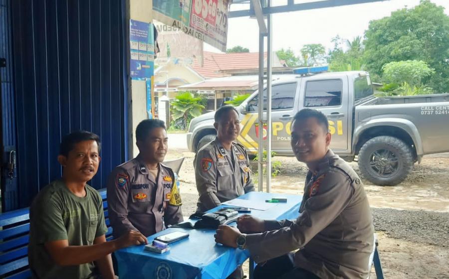 Jalin Silahturahmi, Kapolsek Ketahun Smabang Ke Tokoh Agama Kristen