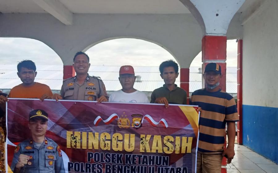 Melalui Program Minggu Kasih, Polsek Ketahun Dengar Keluhan Masyarakat