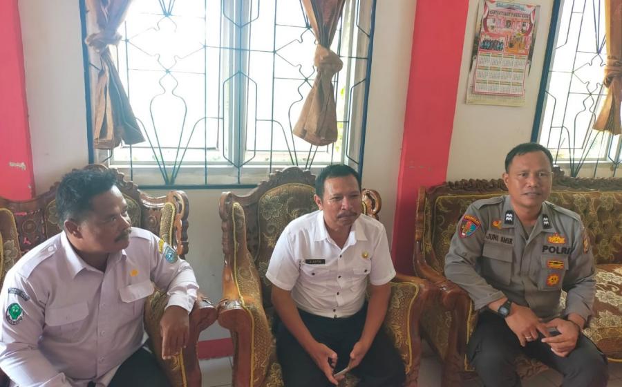 Jalin Sinergitas, Polsek Ketahun Sambang Kantor Camat Pinang Raya