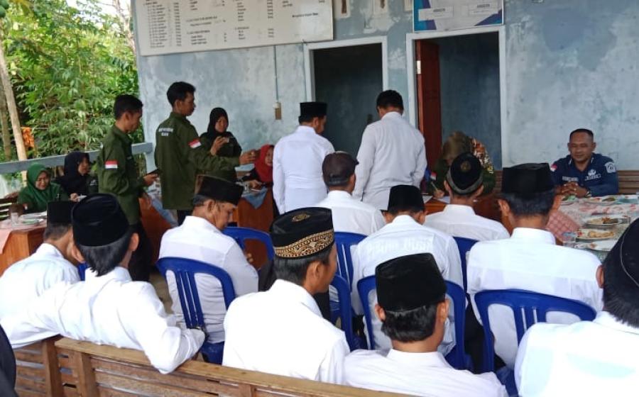 Cipta Kondisi Aman dan Kondusif, Polsek Nasal Monitoring Pelantikan KPPS 