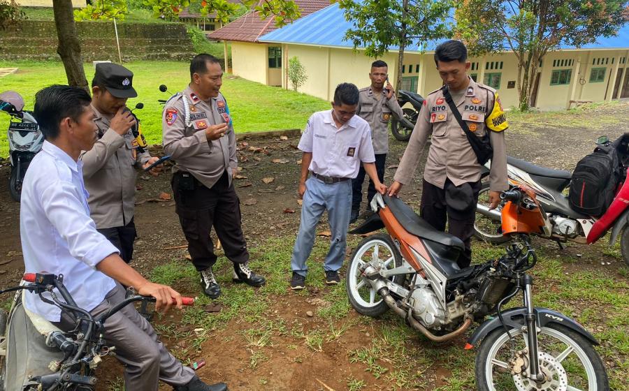 Zero Knalpot Brong: Polsek Kerkap Tingkatkan Kesadaran Pelajar