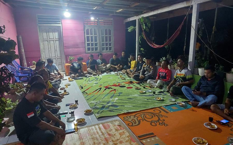 Safari Ramadhan, Kapolsek Ketahun Selipkan Pesan Kamtibmas Dengan Komunitas Trail Adventure Ketahun Pinang Raya