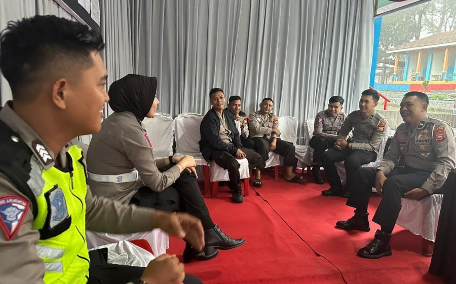 Pastikan Kesiapan Pos Pengamanan dan Pos Pelayanan Polres Rejang Lebong Lakukan Pengecekan 