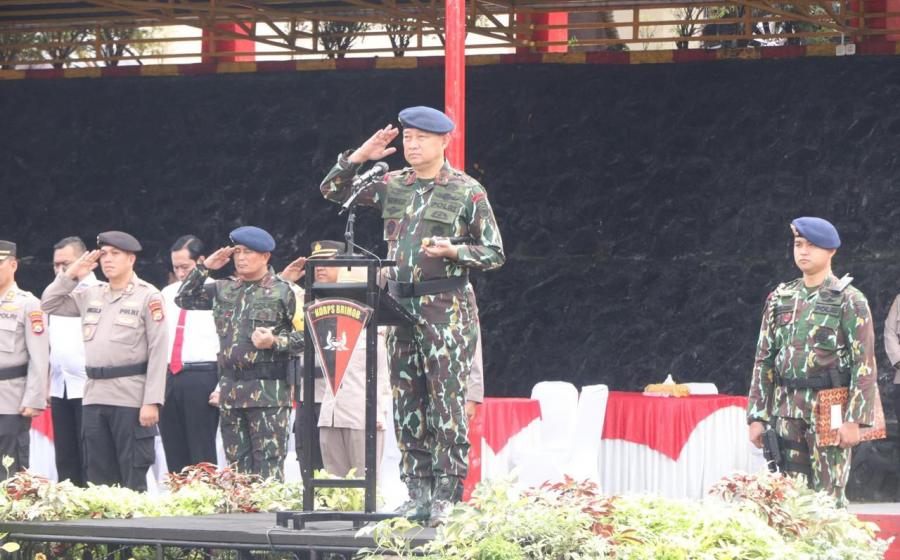 Kapolda Bengkulu Pimpin Upacara Pelepasan Personel Ops Amole