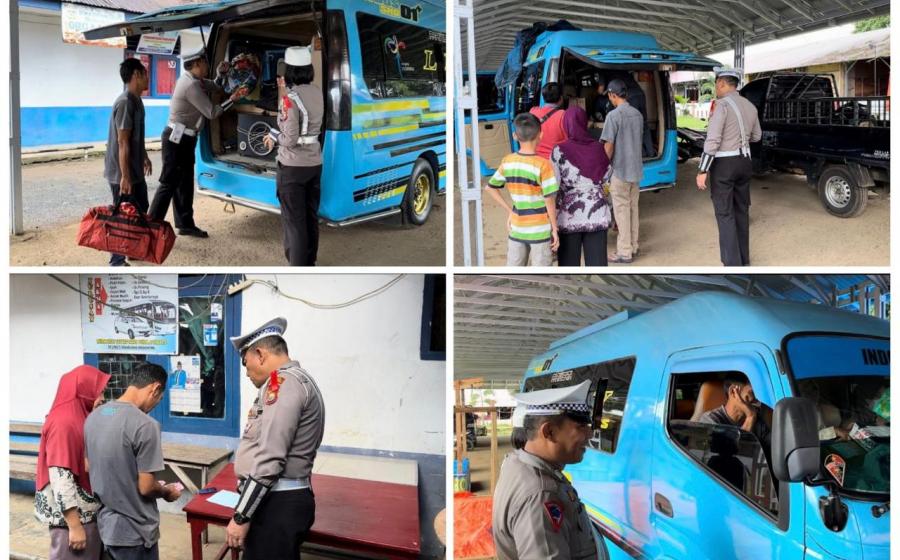 Polres Bengkulu Utara Laksanakan Program Mudik Gratis Lebaran Tahun 2024 