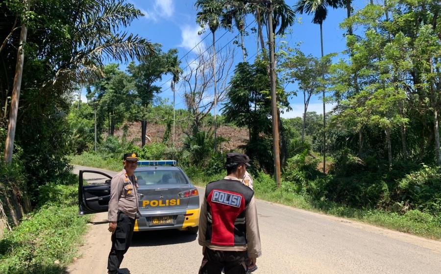 Kapolsek Laksanakan Patroli Dijalinbar Untuk Jaga Situasi Kamtibmas 