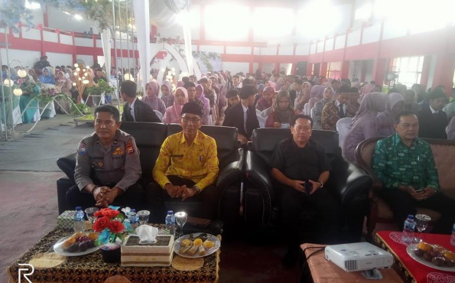Hadiri Perpisahan Sekolah Sat Binmas Polres Bengkulu Utara Berikan Imbauan Kamtibma