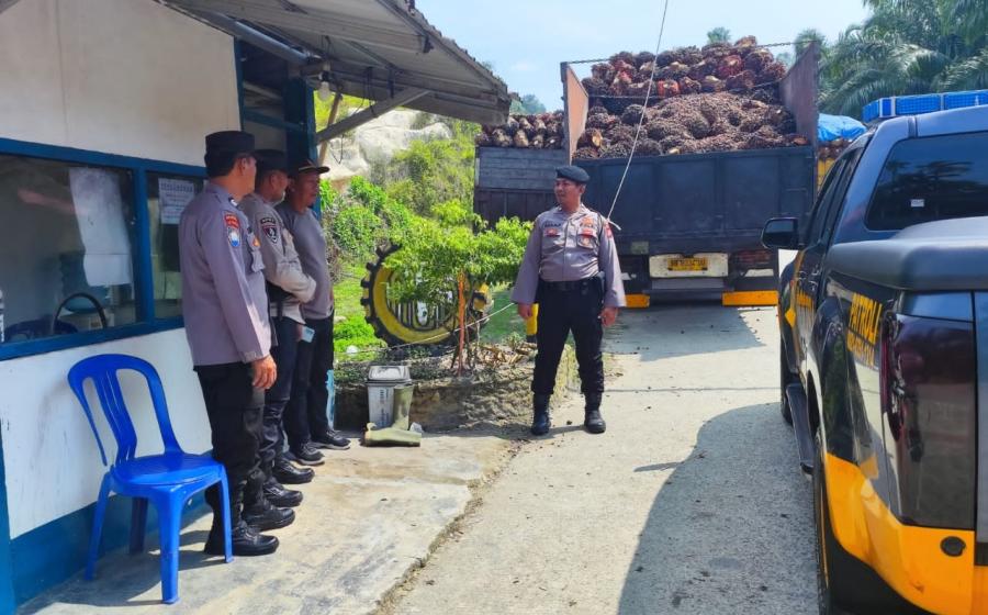 Polsek Nasal Patroli Objek Vital, Imbaua Petugas Jaga Kemananan Kamtibmas