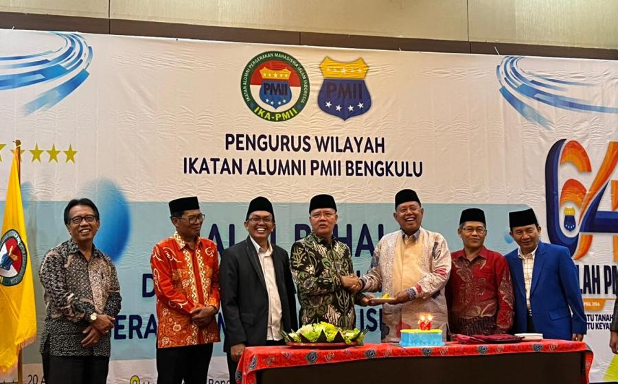 IKA PMII Bengkulu Gelar Halal Bihalal dan Harlah PMII Ke-64