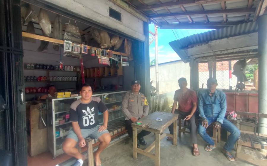 Bhabinkamtibmas Polsek Air Besi Melaksanakan DDS ke Desa Binaan