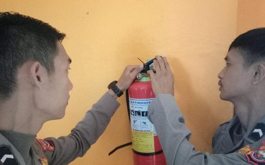 Rutin Cek Kantor KPUD, Polres Kaur Ciptakan Sitkamtibmas Aaman dan Kondusif 