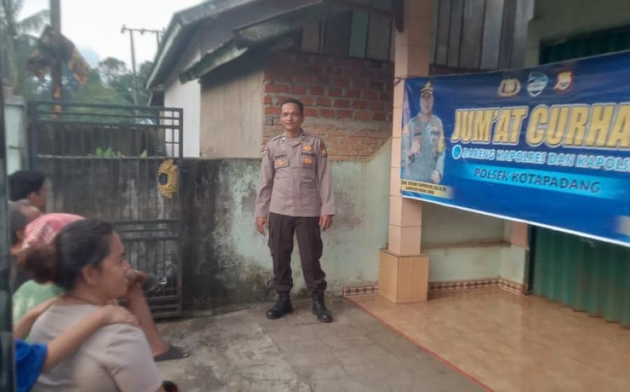 Rutin Gelar Jumat Curhat, Polres Rejang Lebong Tampung Aspirasi Masyarakat  di Desa Lubuk Mumpo 