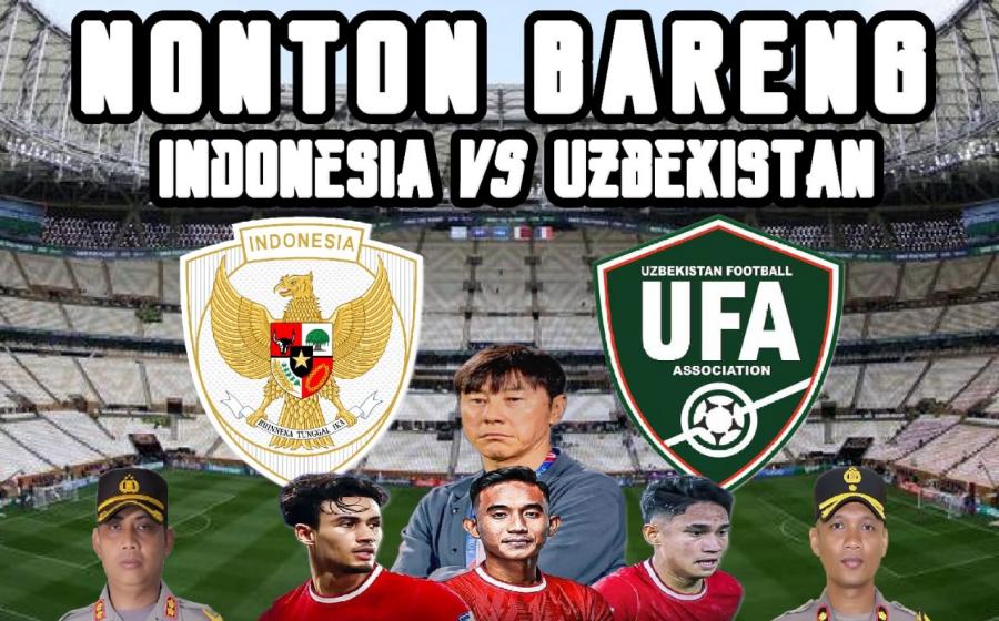 Dukung Indonesia Juara Dalam Piala Asia U-23, Polres Mukomuko Gelar Nobar Malam Ini 