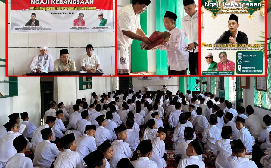 Cegah Radikalisme, Densus 88 Gelar Ngaji Kebangsaan di Pesantren Hidayatul Mubtadi'in, Hadirkan Gus Ulil dari Jateng