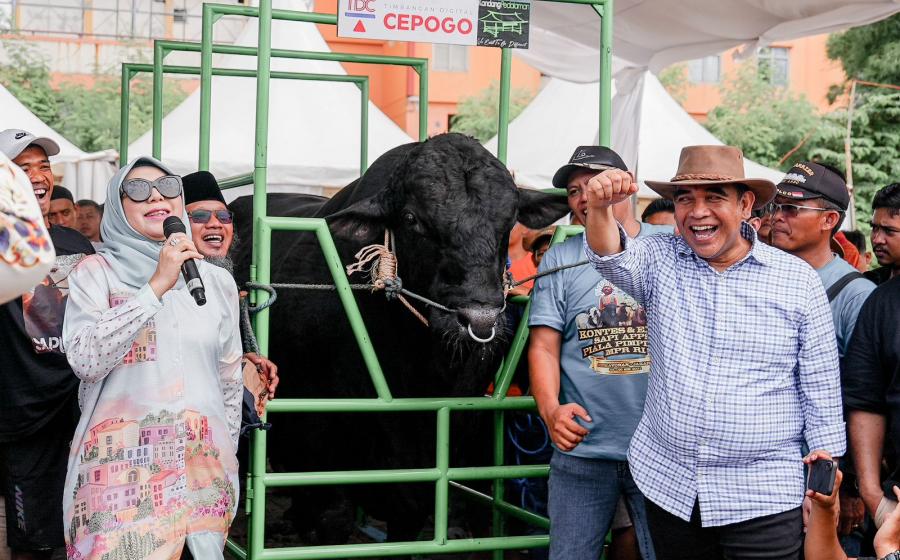 Muzani Hadiri Kontes Sapi APPSI, Singgung Program Makan Siang Gratis Prabowo-Gibran