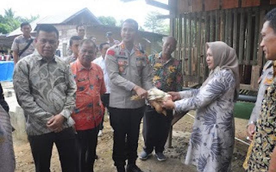 Kapolres Kaur AKBP Eko, Sosok BAAS Peduli Stunting di Bengkulu