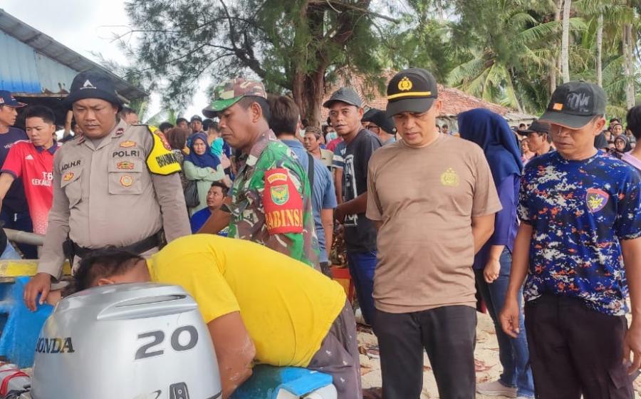 Polsek Nasal Laksanakan Konsolidasi Pencarian Korban Tenggelam di Pelabuhan Merpas 