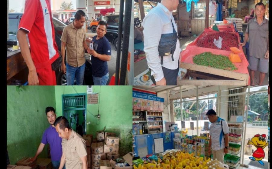 Polres Kaur Pantau dan Monitoring Stabilitas Harga Bahan Pokok/Pangan di Pasar Tradisional