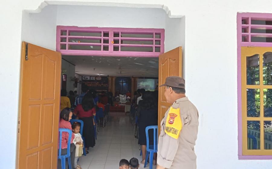 Dengarkan Keluh Kesah Masyarakat, Bhabinkamtibmas Polsek Kota Mukomuko Gelar Minggu Kasih
