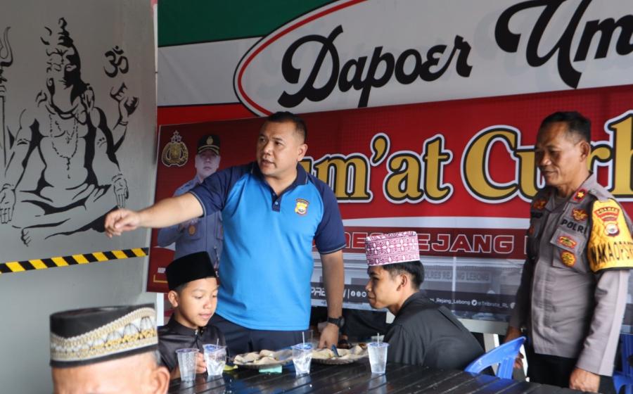 Jumat Curhat, Kapolres Rejang Lebong Buka Inovasi Dapur Umum Untuk Masyarakat dan Panti Asuhan di Rejang Lebong 