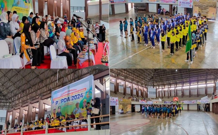 Pastikan Berjalan Aman dan Kondusif, Polresta Bengkulu Lakukan Pengamanan Penutupan POPDA Tahun 2024