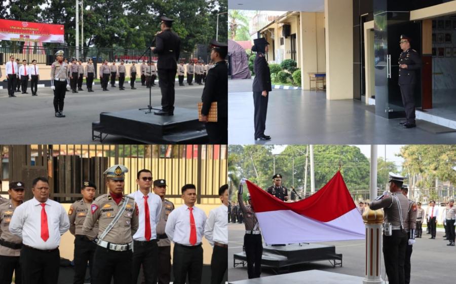 Kapolresta Bengkulu Pimpin Upacara Peringatan Hari Kebangkitan Nasional ke-116 