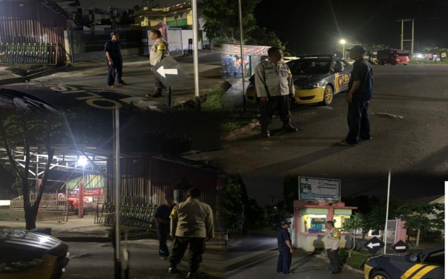 Patroli Keliling, Polsek Muara Bangkahulu Sampaikan Imbauan Kamtibmas 