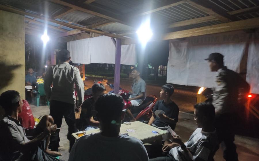 Patroli di Pemukiman Penduduk, Personel Polsek Maje Cegah dan Antisipasi 3C 