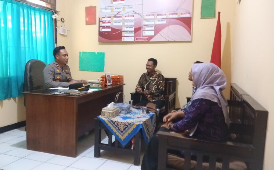 Jelang Tahapan Pilkada 2024, Kapolsek Giri Mulya Lakukan Koordinasi bersama Panwascam Giri Mulya