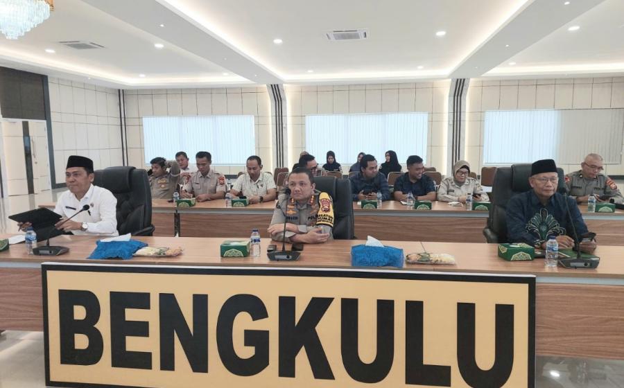 Polda Bengkulu Ikuti Dialog Publik dari Divisi Humas Polri Secara Virtual