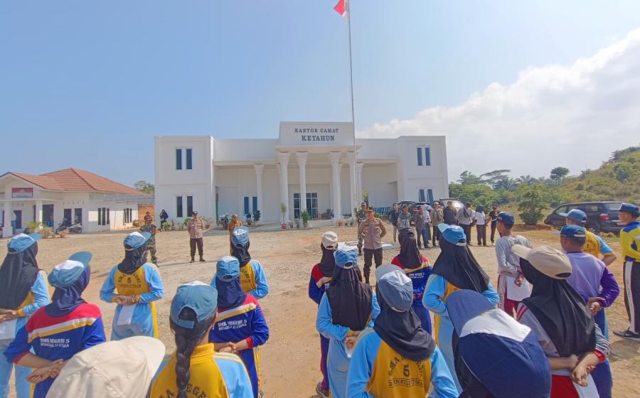 Kapolsek Ketahun Laksanakan Seleksi Paskibra di Kecamatan Ketahun