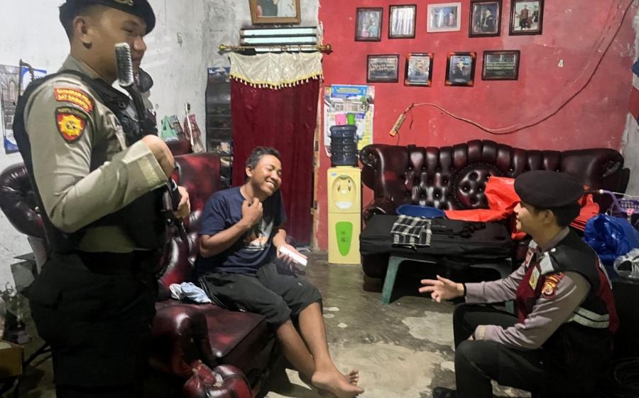 Personel Sat Samapta Polres Kaur Polda Bengkulu, Patroli Dialogis Presisi Pantau Sitkamtibmas