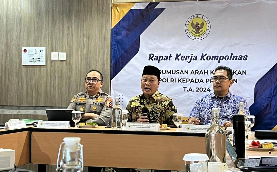 Kompolnas Menggelar FGD Dalam Rangka Menyusun Arah Kebijakan Polri Kwartal Pertama 2024