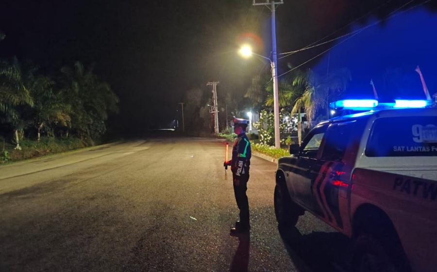 Antisipasi Balap Liar, Satlantas Polres Kaur Gelar Patroli di Area Rawan 