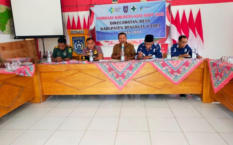 Kapolsek Ketahun Hadiri Kegiatan Pembinaan Kabupaten Kota Sehat