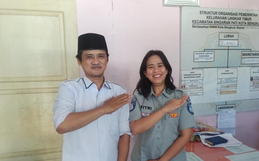 Jemput Pajak (JEJAK), Jasa Raharja Bengkulu Koordinasi Dengan Lurah Lingkar Timur Untuk Akomodir Pebayaran Pajak Kendaraan Bermotor