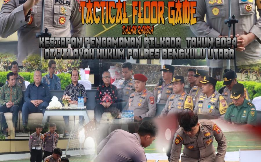 Hadapi Pilkada 2024, Polres Bengkulu Utara Gelar TFG 