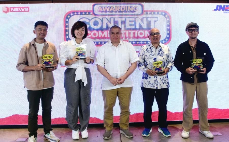 Menjadi Wadah Kreativitas, JNE Apresiasi Karya Pemenang Content Competition 2024