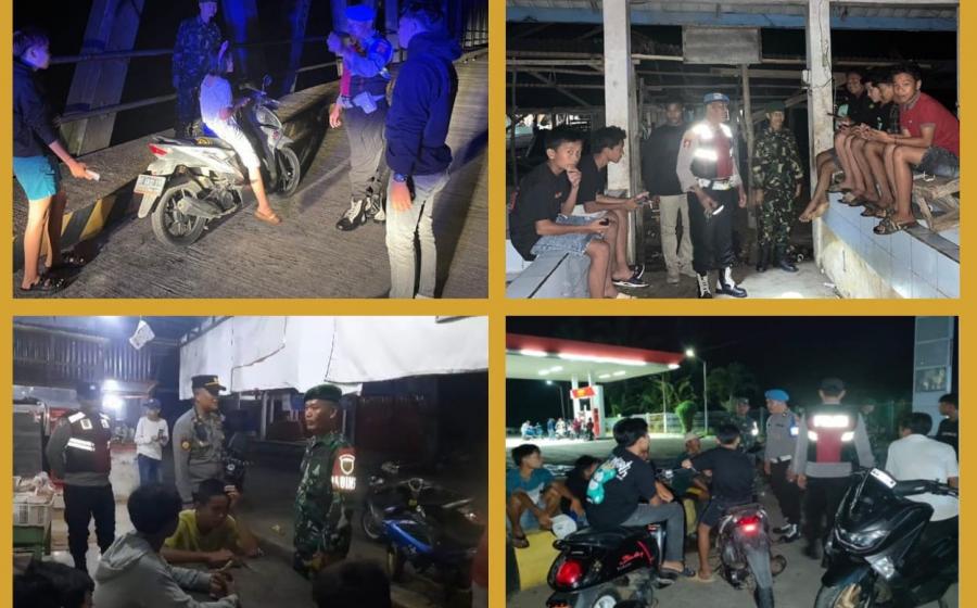 Antispasi Gangguan Kamtibmas pada Sabtu Malam, Polres Bengkulu Utara Gelar Blu Sky Patrol 