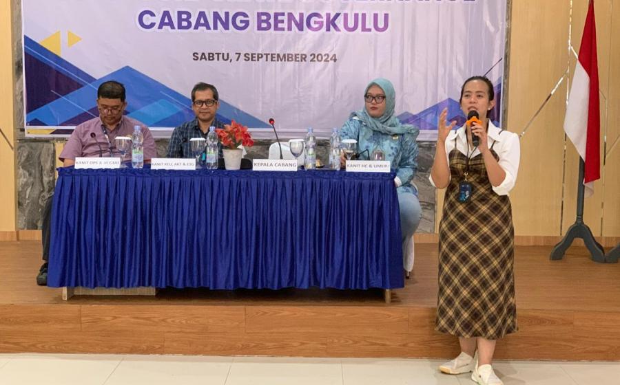 Wujudkan Tata Kelola Perusahaan Yang Baik, Jasa Raharja Bengkulu berikan Pemahaman mengenai Good Corcorate Governance
