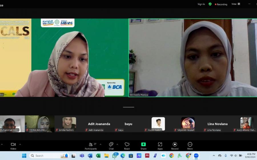 Prodi Akuntansi Unusia Diseminasikan Hasil Penelitian Mahasiswa Berprestasi