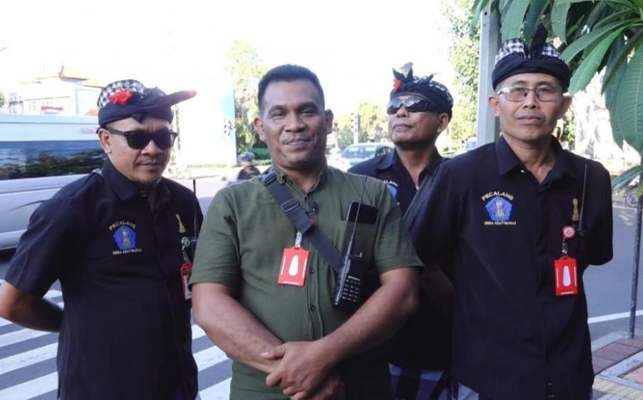 Pecalang Apresiasi Pengamanan Polri Atas Suksesnya KTT IAF di Bali