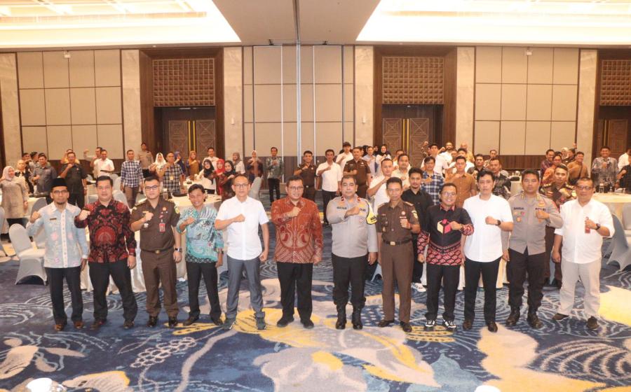 Wujudkan Pemilu Sejuk, Aman dan Damai, Polda Bengkulu dan Polres Jajaran Ikuti Rakor Sentra Gakkumdu Se-provinsi Bengkulu