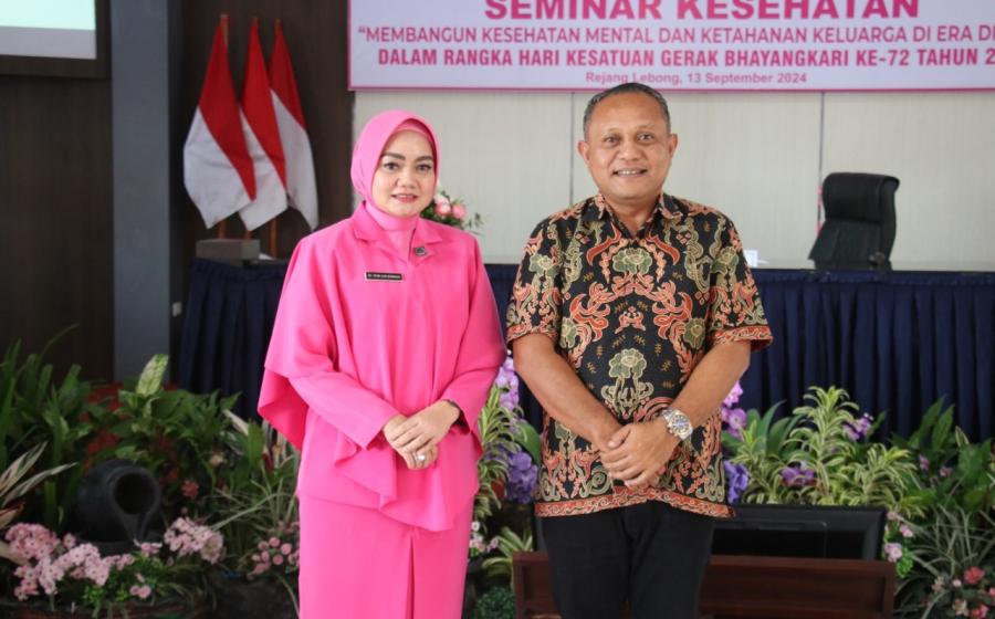 Bhayangkari Cabang Rejang Lebong Gelar Seminar Kesehatan 