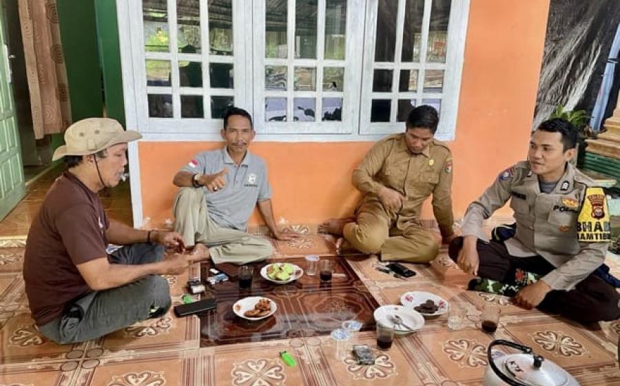 Cooling Sistem Pemilu 2024, Bhabinkamtibmas Imbau Warga Jaga Kerukunan