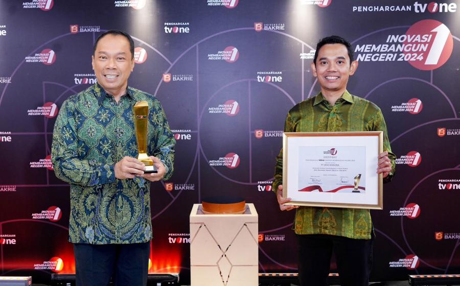 Jasa Raharja Raih Penghargaan Transformasi Layanan Publik dalam Ajang Inovasi Membangun Negeri 2024