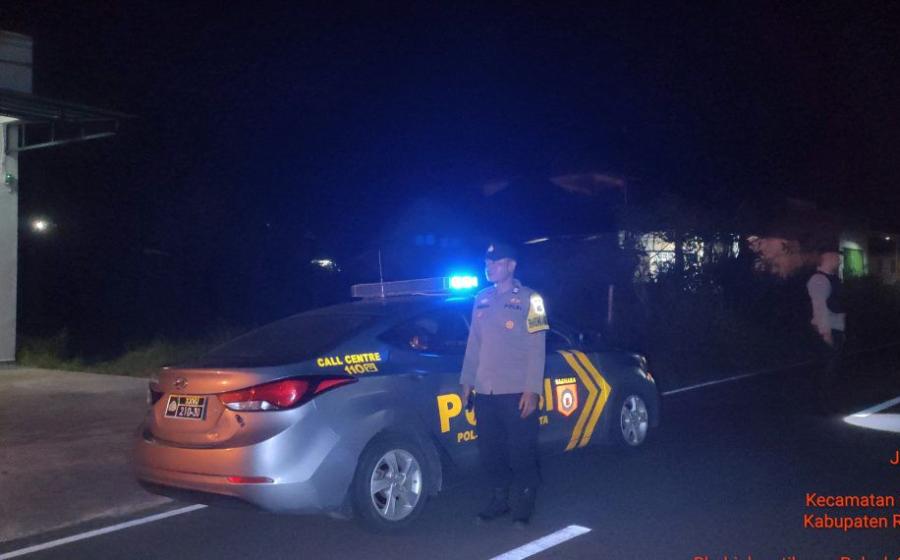 Polsek Selupu Rejang Lakukan Patroli Rutin Antisipasi Tindak Pidana