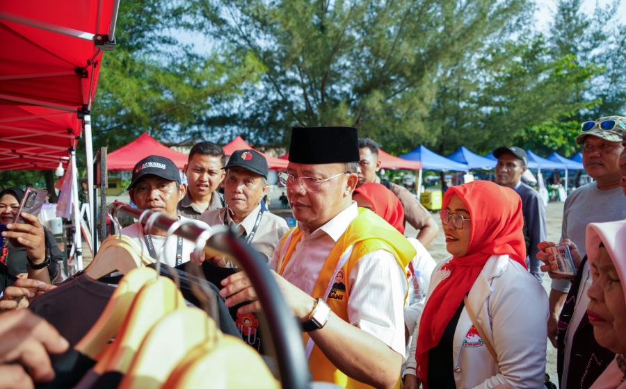 Korem 041 Inisiasi Deklarasi Kampanye Damai, Hanya Rohidin Cagub Nomor 2 yang Hadir