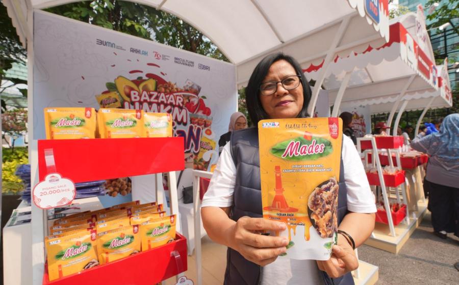 Mengolah Produk Kearifan Lokal, Pisang Sale Mades Makin Berkembang lewat Pemberdayaan BRI